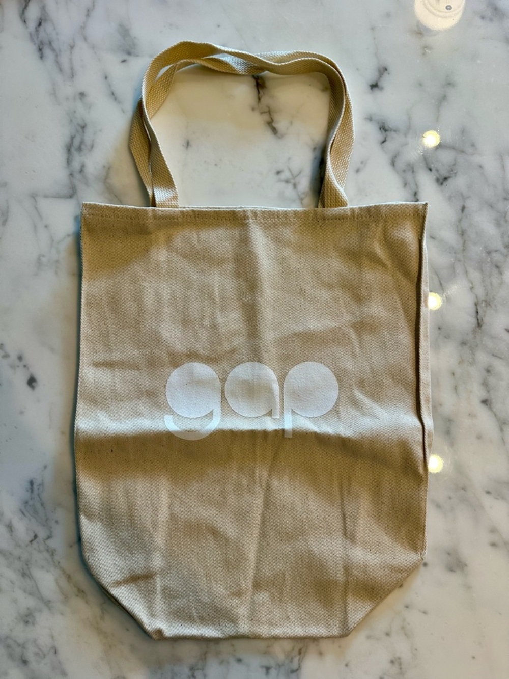 GAP Heavy Weight Canvas Tote with White Logo